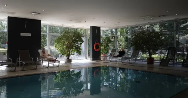 Foto von Pool und Garten im Manhattan Club Brunn