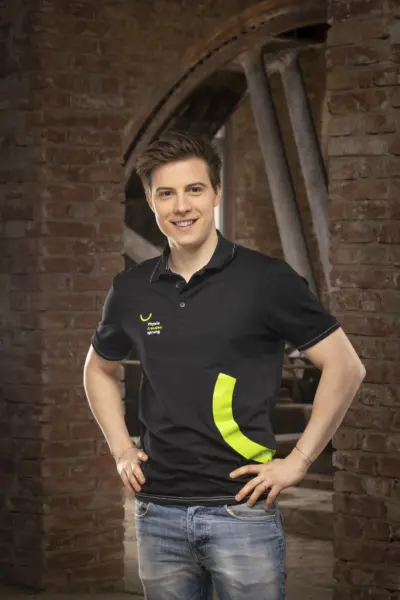 Portrait von Physio Freudensprung Samuel Falkensteiner